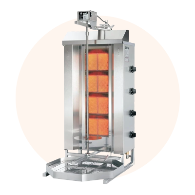 Grills professionnels à kebab et gyros