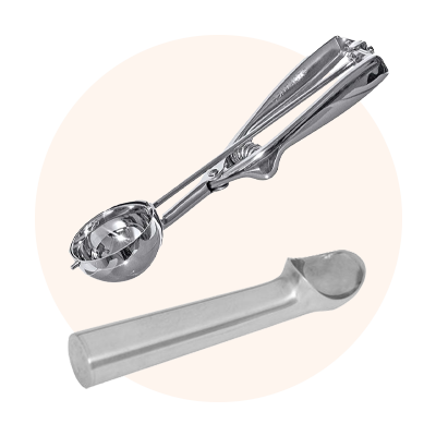 Presses et cuillères à glace professionnelles