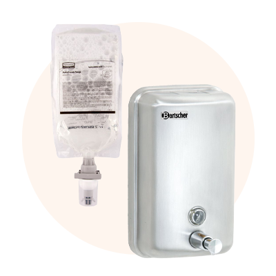 Savons et désinfectants pour les mains