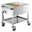 Chariot de service alimentaire Bartscher GN 2 x 1/1