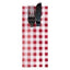Pochette à couverts Papstar, 5 cm, rouge « Vichy Karo »