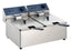 Double friteuse électrique ECO 6+6 litres