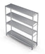 Rayonnage Profi 2 225 x 400 x 1 670 mm, 4 étagères