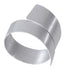 Ronds de serviettes, mats satinés, diamètre 3,5 cm, largeur 3 cm