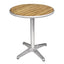 Table de café Bolero 600 mm ronde avec plateau en bois de frêne