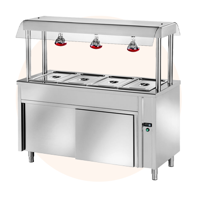 Îlots de buffet libre-service