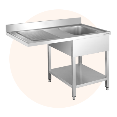 
Plonges inox professionnelles