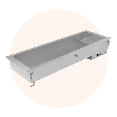 Bains-marie professionnels encastrables