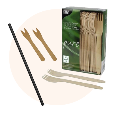 Couverts jetables