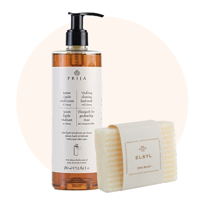 Cosmétique pour hôtels