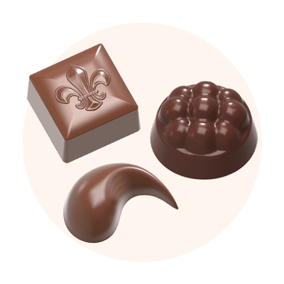 Moules à chocolat