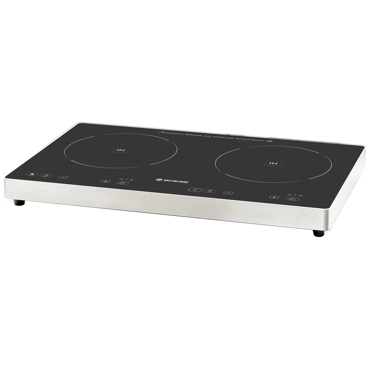 Plaque à induction double ECO - Horizontale - 1,8 kW & 1,7 kW