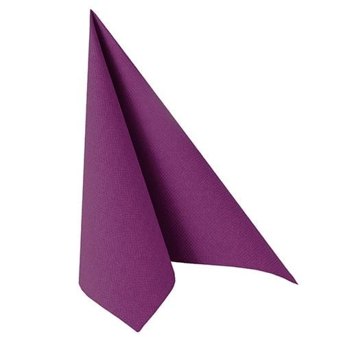 50 serviettes de table Papstar « ROYAL Collection », pli 1/4, 40 cm x 40 cm, lilas