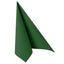 50 serviettes de table Papstar « Collection ROYAL » 1/4 de pli 40 cm x 40 cm vert foncé