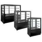 Comptoir vitrine réfrigéré pour pâtisseries Tefcold PDA3-CTF120B-1
