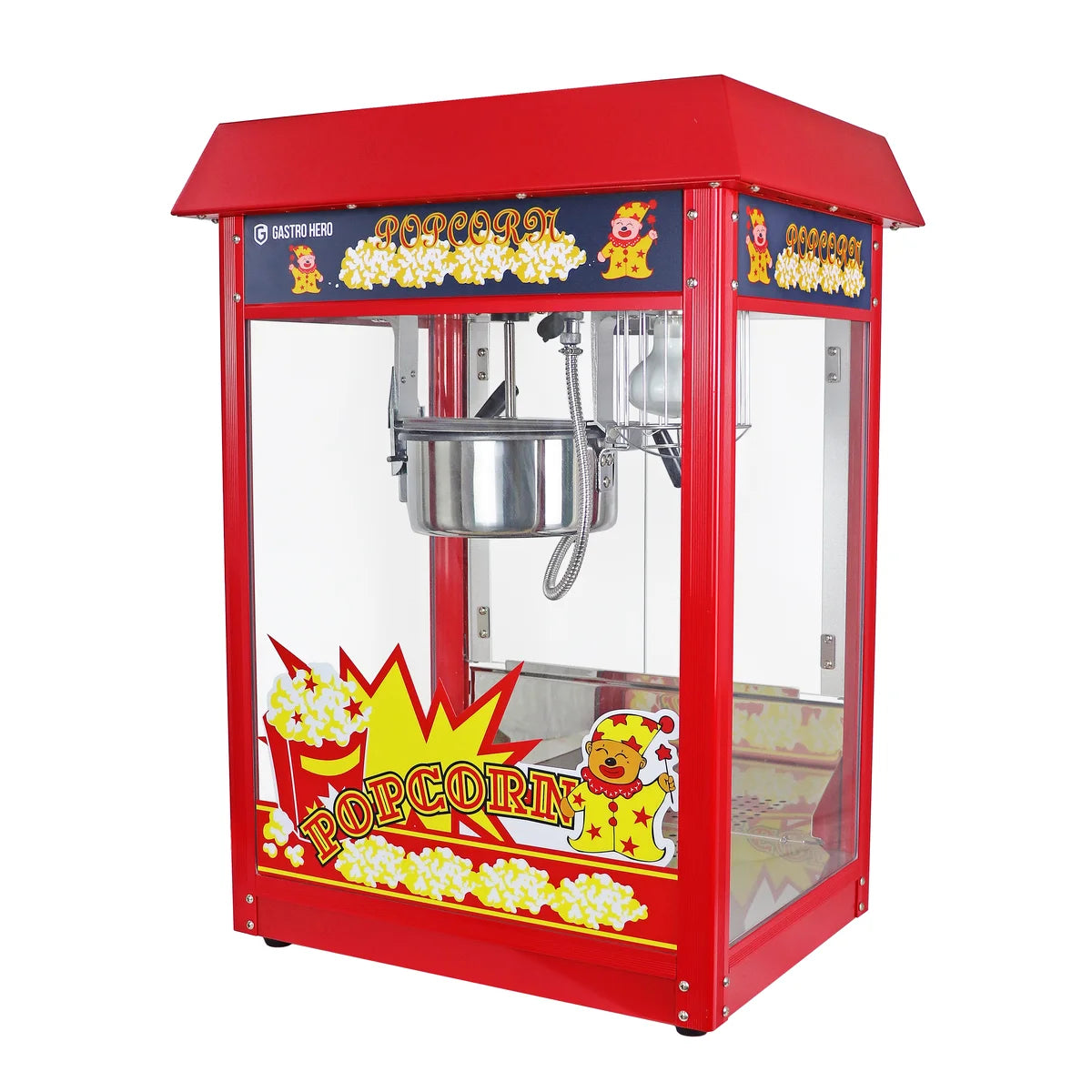 Machine à pop-corn ECO 5 kg/h avec 1 cuve