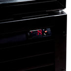 Armoire à boissons ECO 1000 avec portes battantes et fronton lumineux
