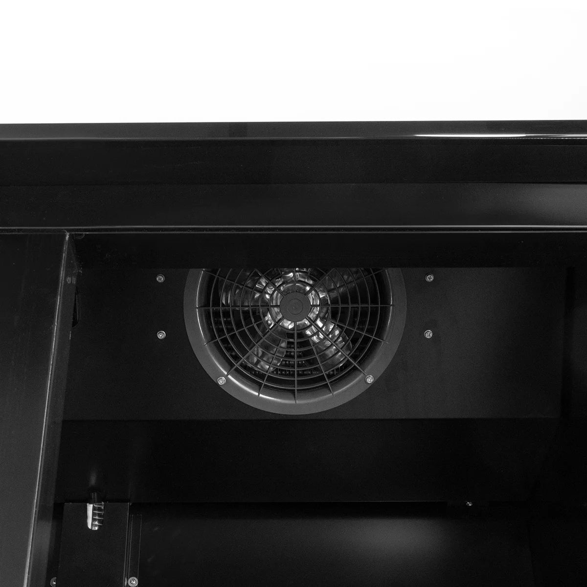 Armoire à boissons ECO 1000 avec portes battantes et fronton lumineux