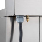 Friteuse professionnelle électrique pour beignets 20 litres avec robinet de vidange, 400 V