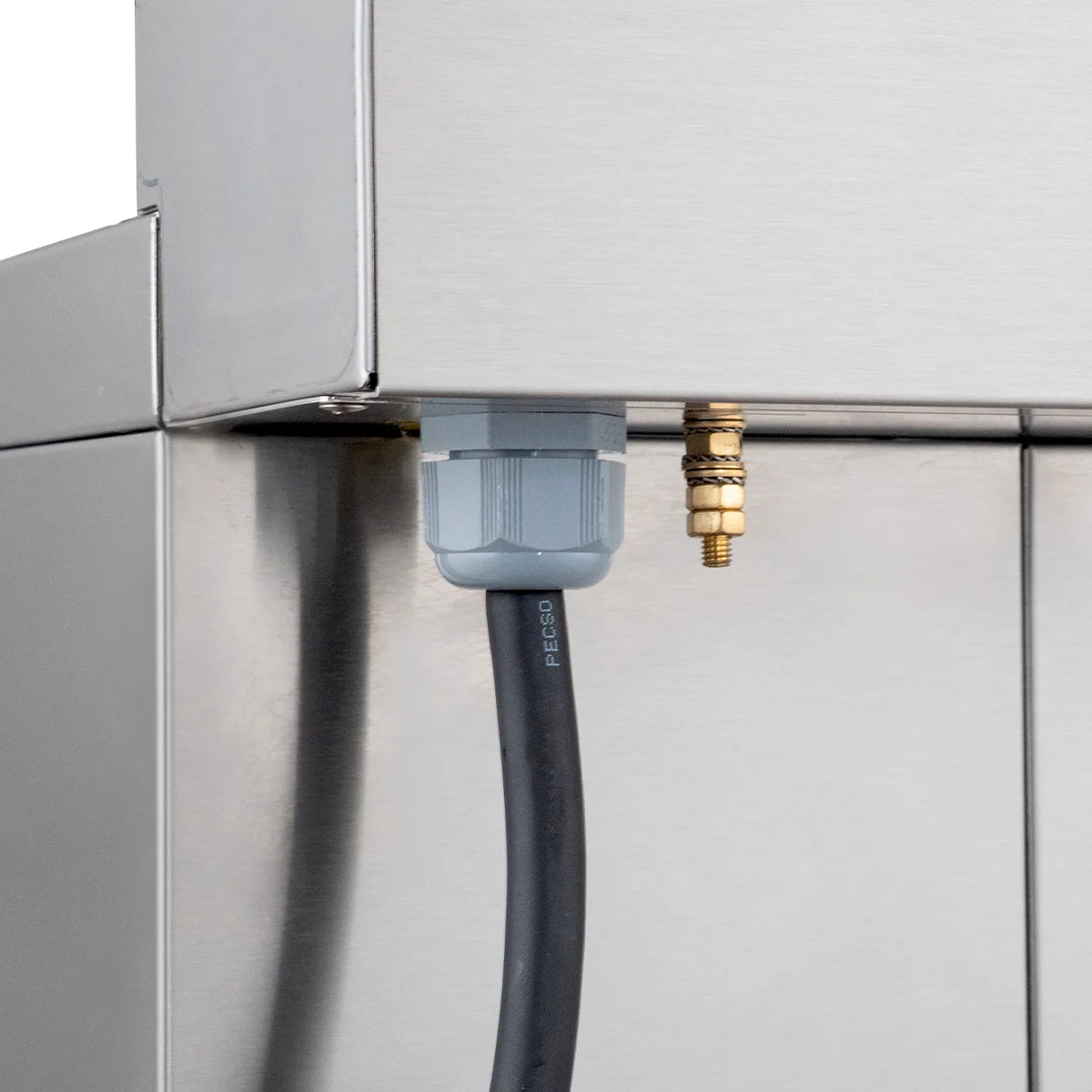 Friteuse professionnelle électrique pour beignets 20 litres avec robinet de vidange, 400 V