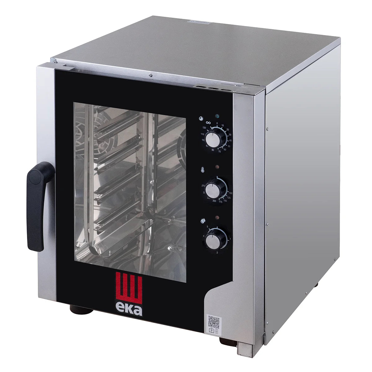 Four électrique mixte vapeur Tecnoeka 5 x GN 2/3 avec écran tactile