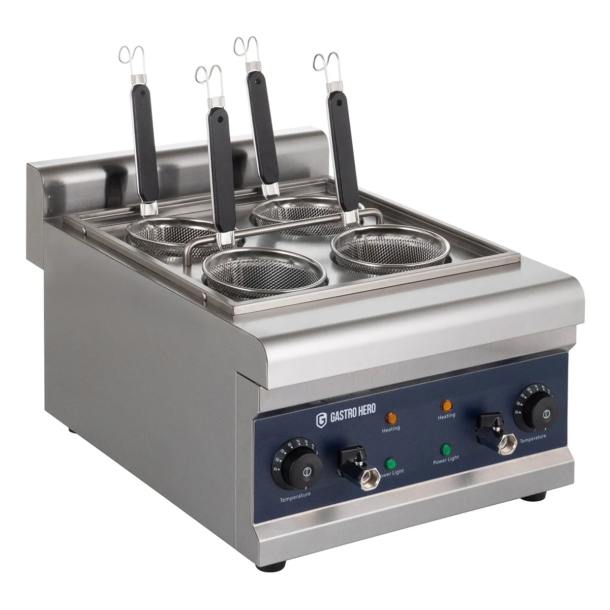 Cuiseur à pâtes électrique - 4 paniers - 16,5 L