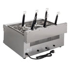 Cuiseur à pâtes électrique - 6 paniers à pâtes - 24,75 L