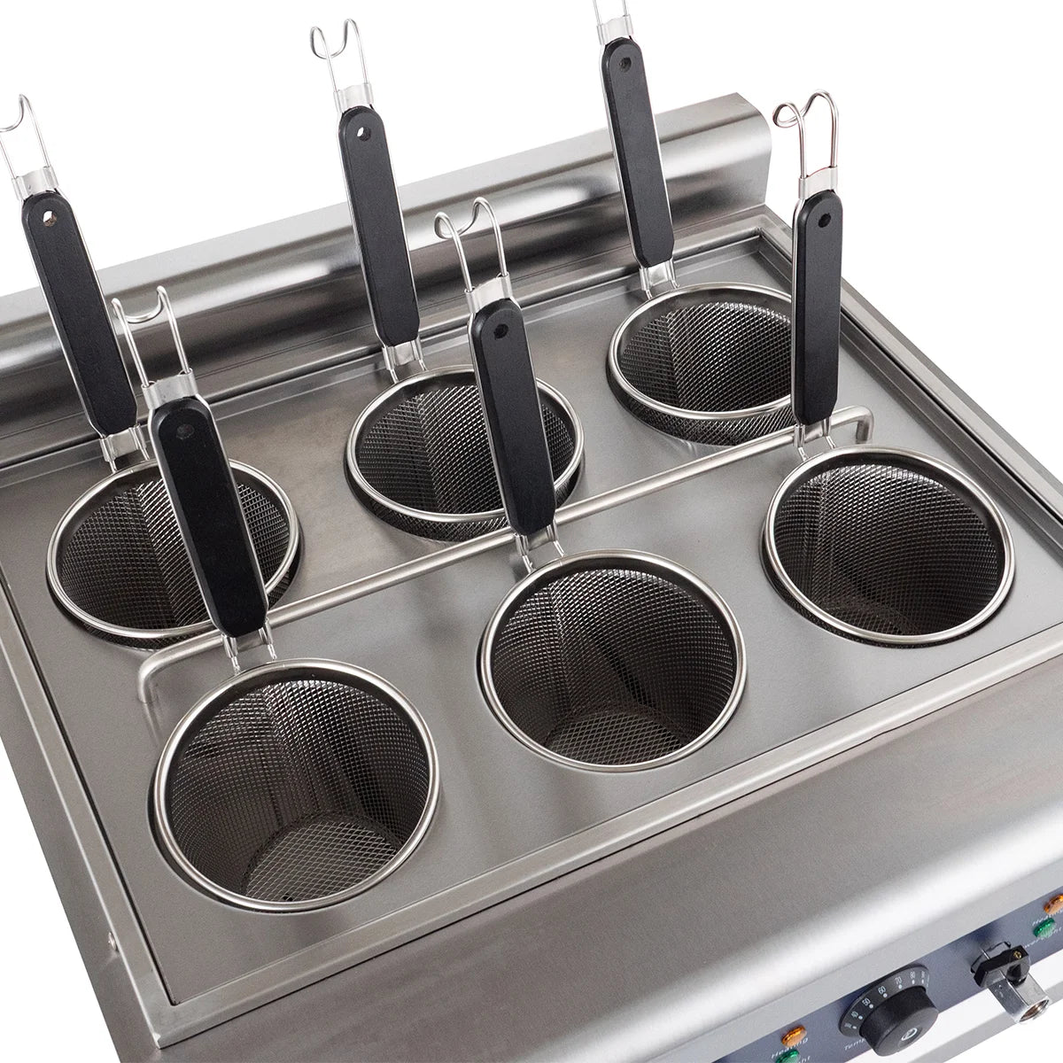 Cuiseur à pâtes électrique - 6 paniers à pâtes - 24,75 L