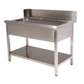 Table d’entrée PROFI 1800 x 700 à droite pour modèles PROFI et ECO