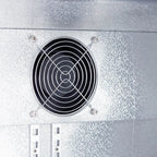 Armoire à boissons ECO 130 noire, éclairage LED, encastrable sous plan