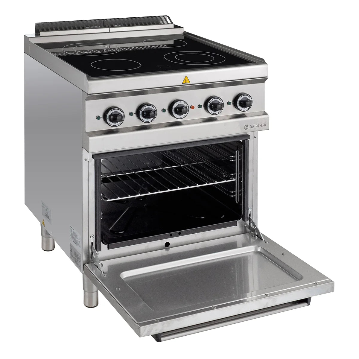 Cuisinière vitrocéramique Série 700 - 70/70 avec four électrique - 13,9 kW