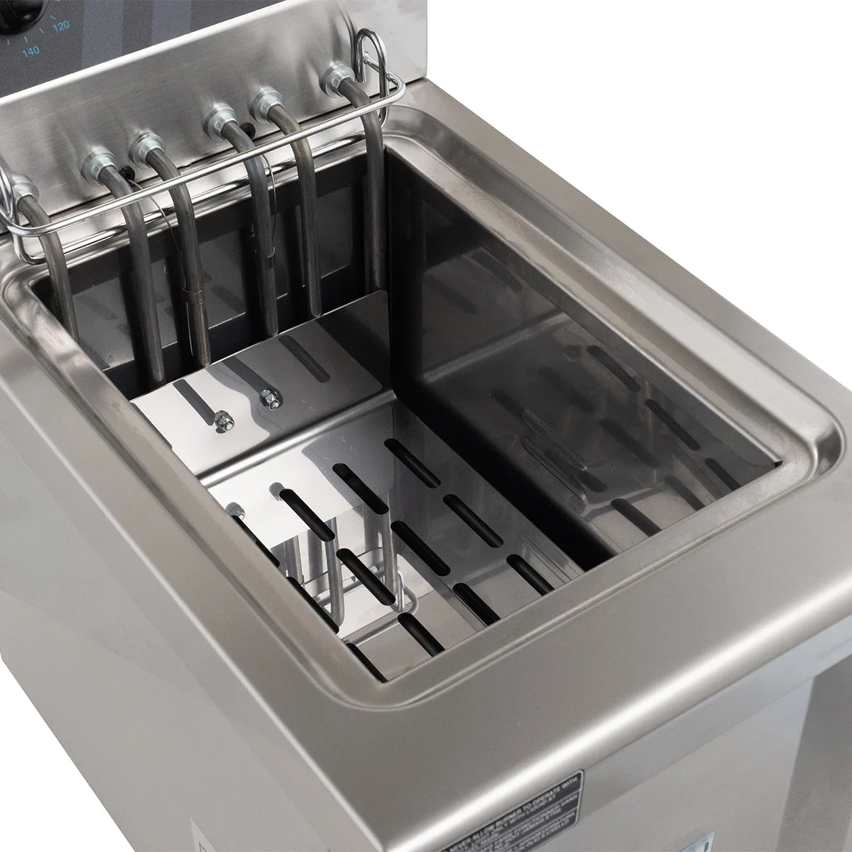 Friteuse électrique professionnelle Profi 8 Litres avec robinet de vidange, 400 V