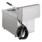 Friteuse électrique professionnelle Profi 8 Litres avec robinet de vidange, 400 V