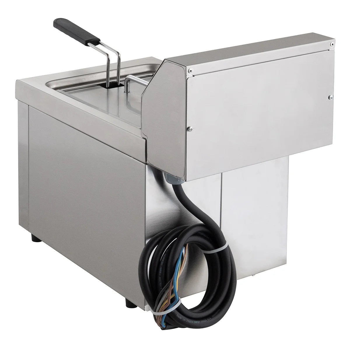 Friteuse électrique professionnelle Profi 8 Litres avec robinet de vidange, 400 V