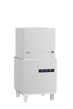 Lave-vaisselle à capot HYPRO Digital 54 SL 50x50 cm (dimensions du panier), avec doseur de détergent et de produit de rinçage, avec pompe de vidange, pompe de surpression, Fabriqué en Europe, 400 Volt