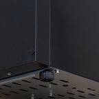 Armoire à boissons GKS-160 Slim, 160 litres de volume de refroidissement, éclairage intérieur, noire