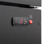 Armoire à boissons GKS-160 Slim, 160 litres de volume de refroidissement, éclairage intérieur, noire