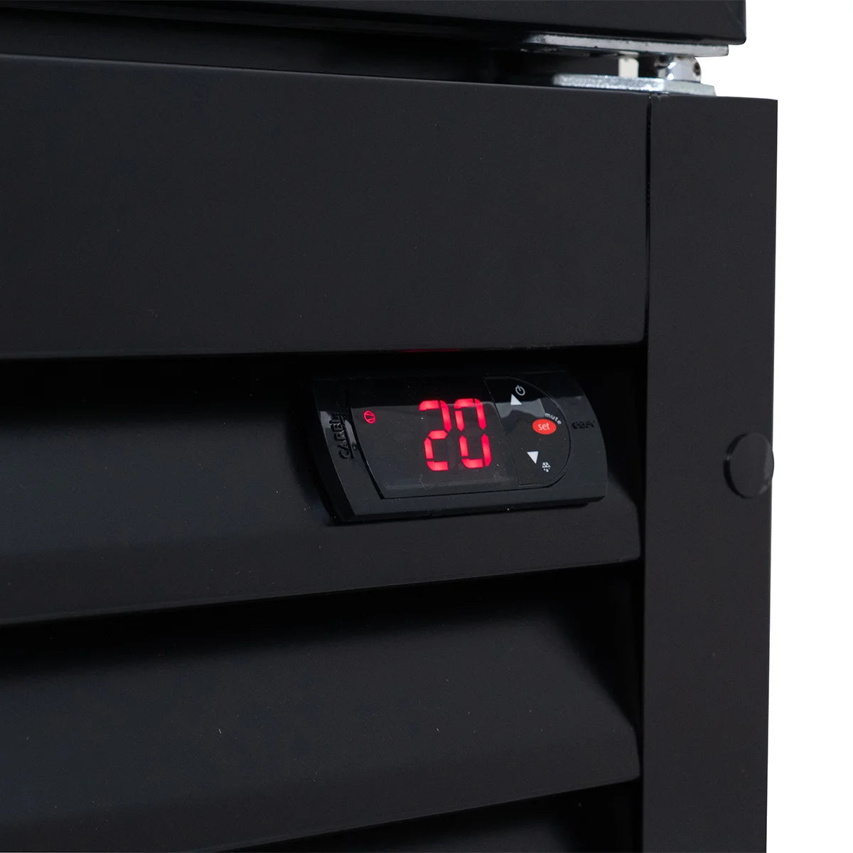 Armoire à boissons ECO 1500 avec portes battantes et fronton lumineux