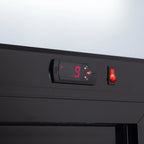 Armoire à boissons ECO 630 avec enseigne lumineuse et portes coulissantes