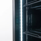 Armoire à boissons ECO 630 avec enseigne lumineuse et portes coulissantes