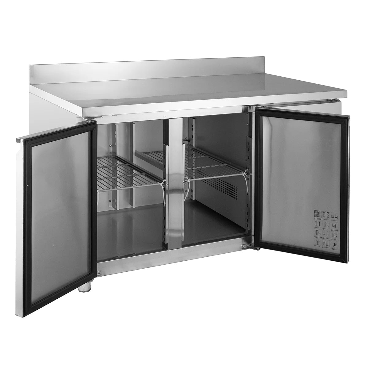 Table de congélation ECO 2/0 avec dosseret - GN 1/1