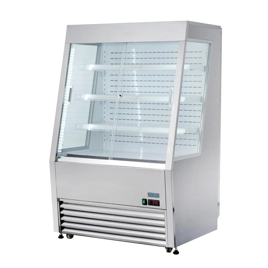 Vitrine murale réfrigérée multideck Polar Série G 918 mm