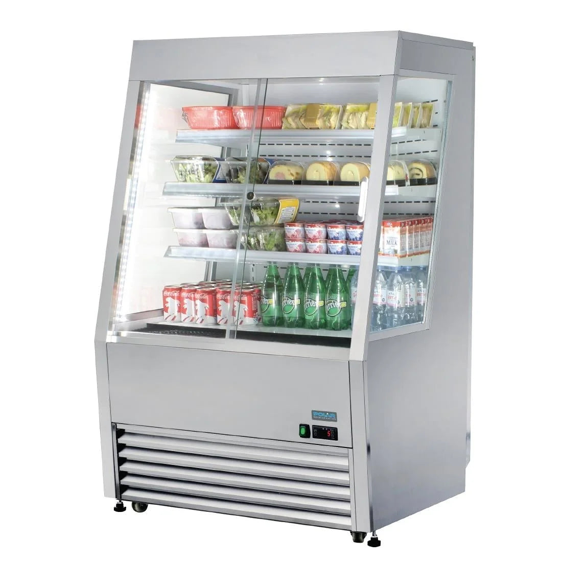 Vitrine murale réfrigérée multideck Polar Série G 918 mm