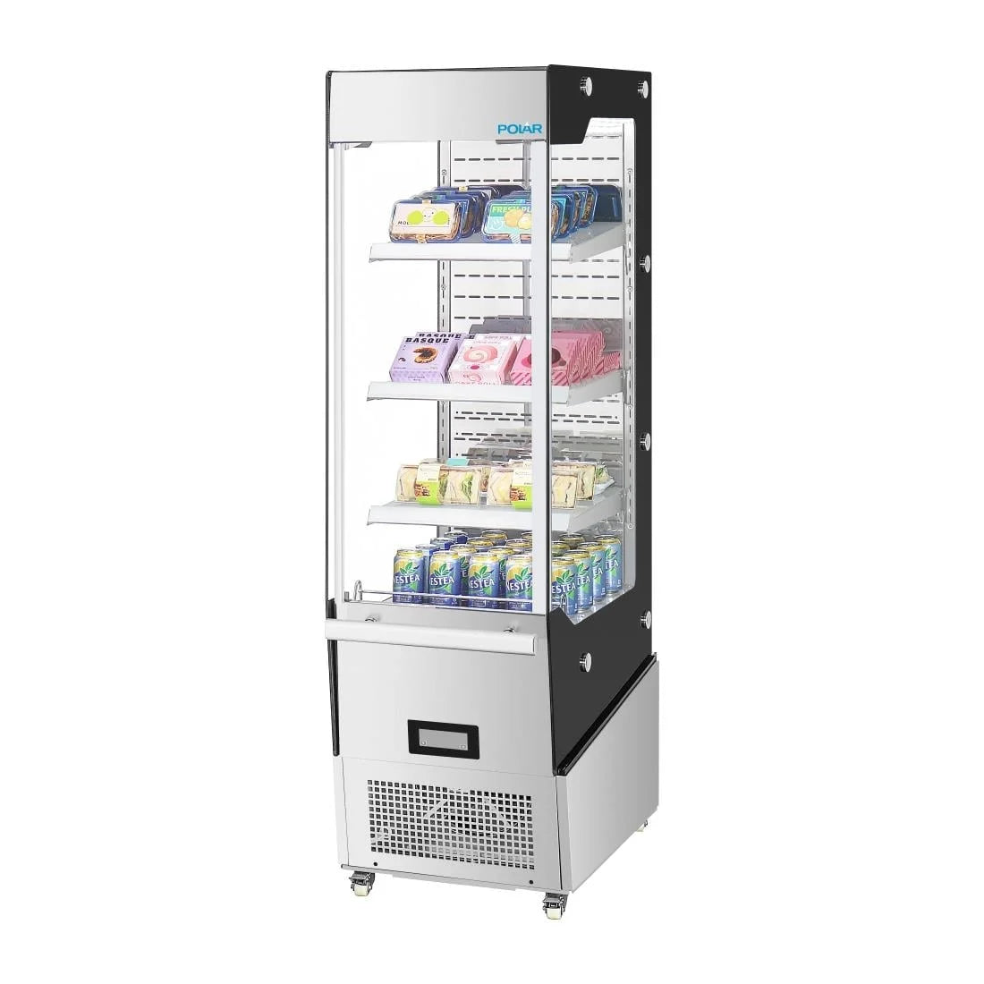 Vitrine murale réfrigérée Slimline Polar Série G 512 mm