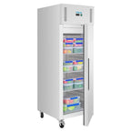 Armoire réfrigérée professionnelle Polar série G en acier inoxydable 600 litres