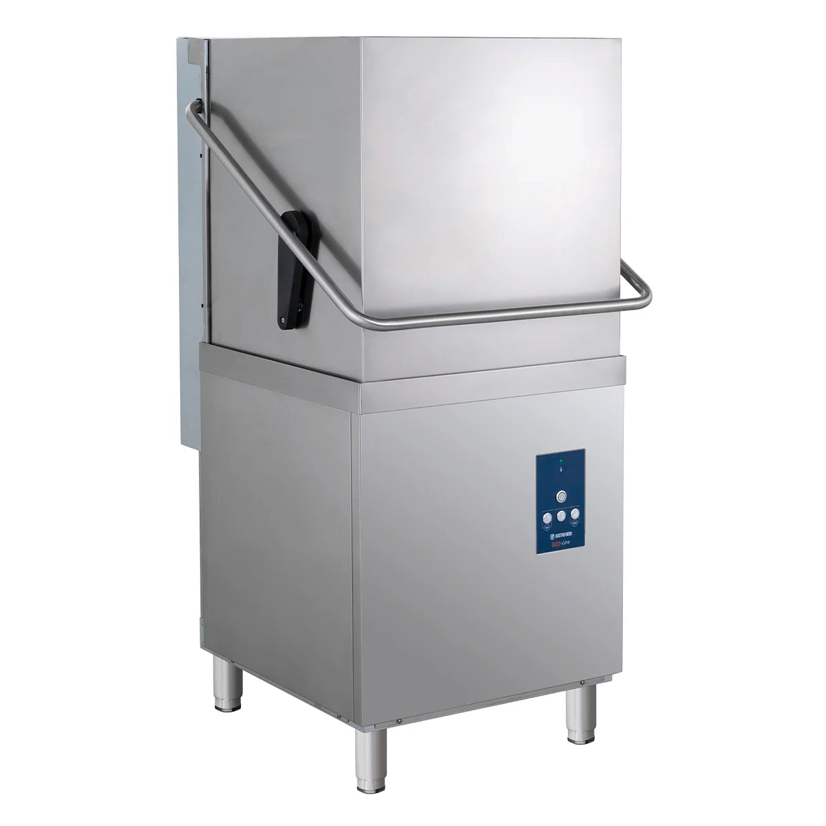 Lave-vaisselle à capot - casier de 50 x 50 cm - pompe de vidange - 400 V - ECO