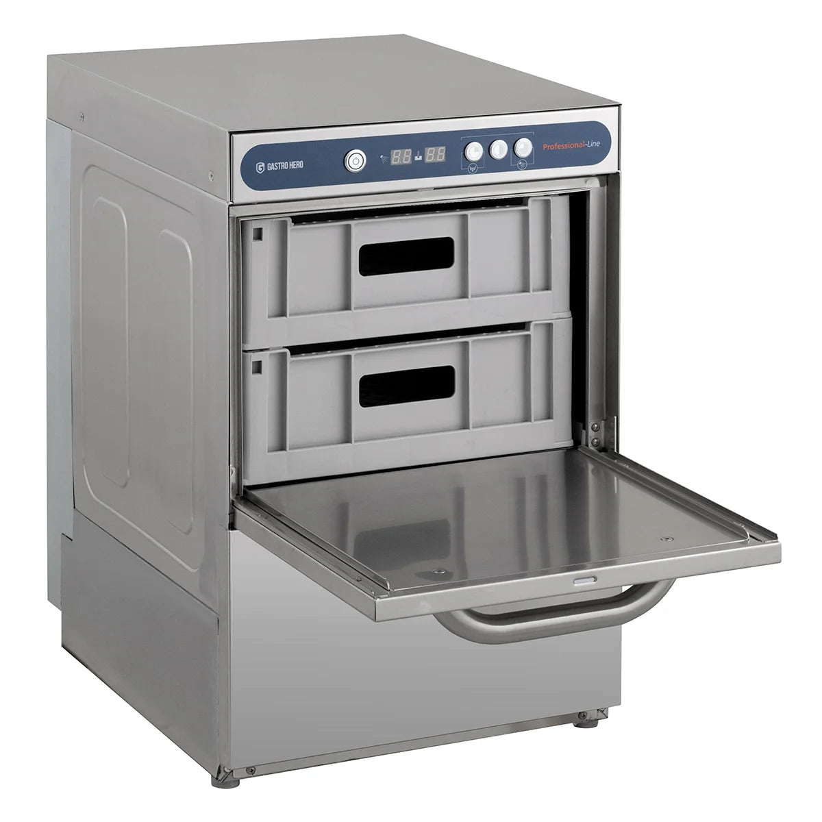 Lave-verres PROFI Digital 40 SL 40 x 40 cm (panier), avec doseur de détergent & doseur de produit de rinçage, avec pompe de vidange, Fabriqué en Europe, 230 V