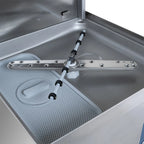 Lave-vaisselle à capot PROFI Digital 54 SLE 50x50 cm (dimensions du panier), avec doseur de détergent et de produit de rinçage, avec pompe de vidange & adoucisseur, Fabriqué en Europe, 400 Volt