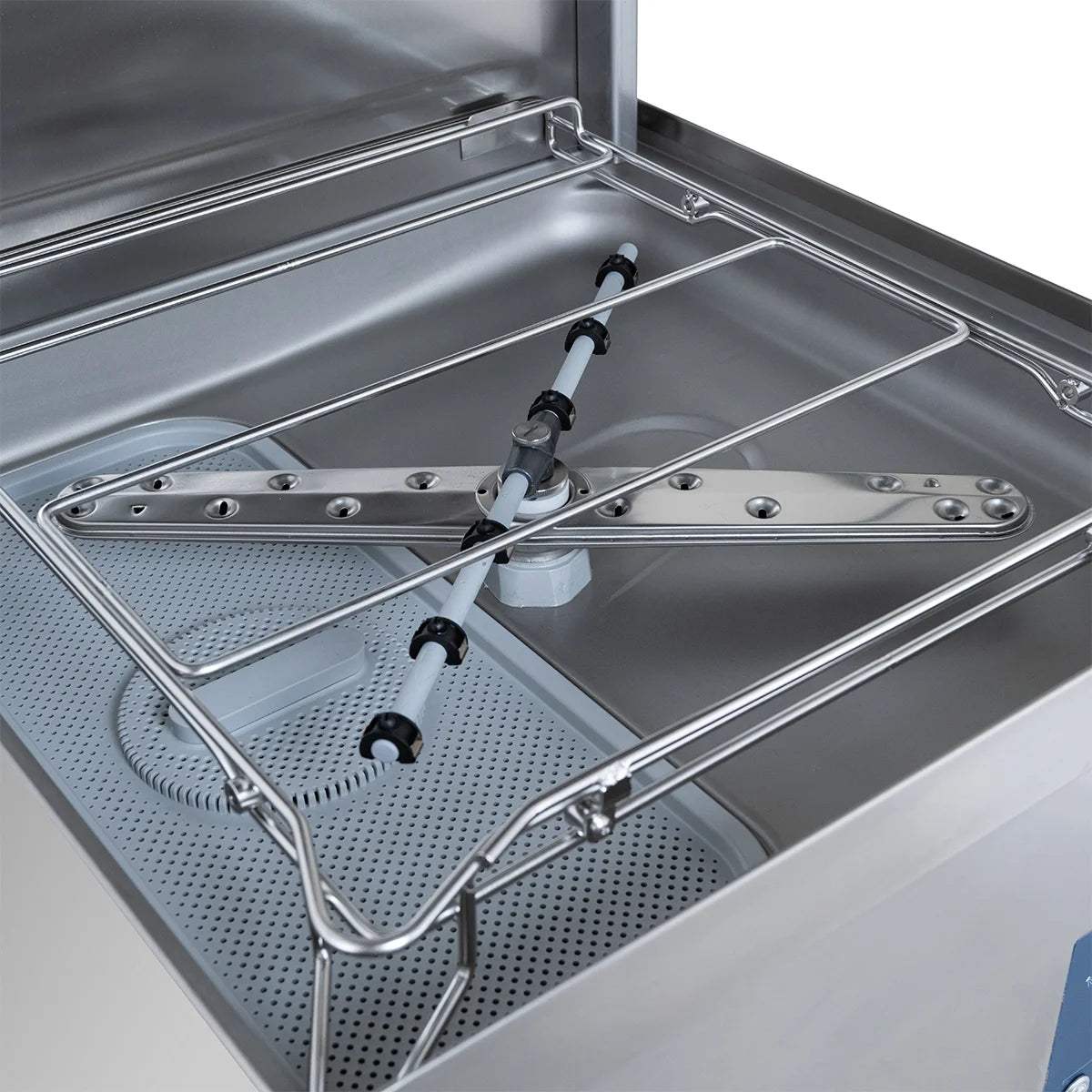 Lave-vaisselle à capot PROFI Digital 54 SL 50x50 cm (dimensions du panier), avec doseur de détergent et de produit de rinçage, avec pompe de vidange, Fabriqué en Europe, 400 Volt