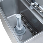Lave-vaisselle à capot PROFI Digital 54 SLE 50x50 cm (dimensions du panier), avec doseur de détergent et de produit de rinçage, avec pompe de vidange & adoucisseur, Fabriqué en Europe, 400 Volt